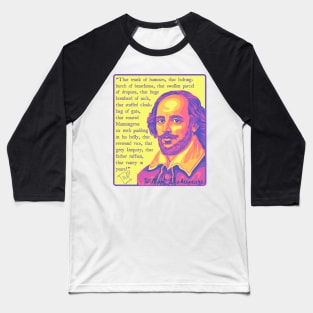 Shakespeare Insult Baseball T-Shirt